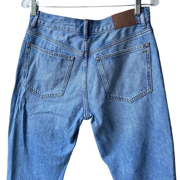 Madewell Light Blue Straight Leg Jeans - Picture 7 of 11